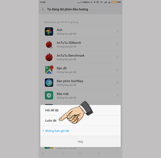 Chọn lu&ocirc;n tắt